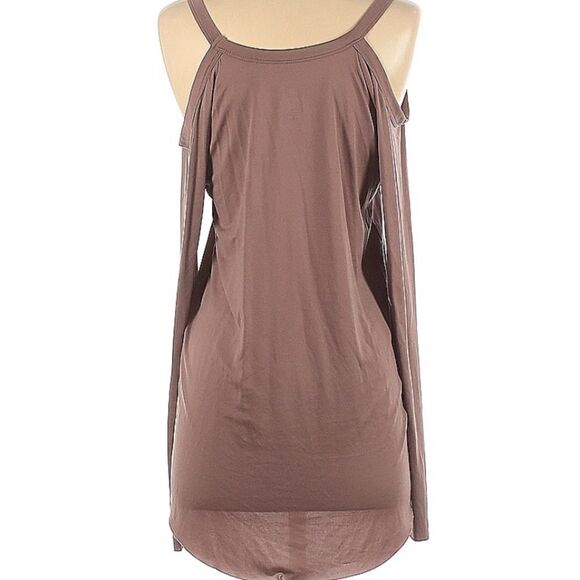 Pacsun Me to We Tan Cold Shoulder Top - Picture 2 of 7